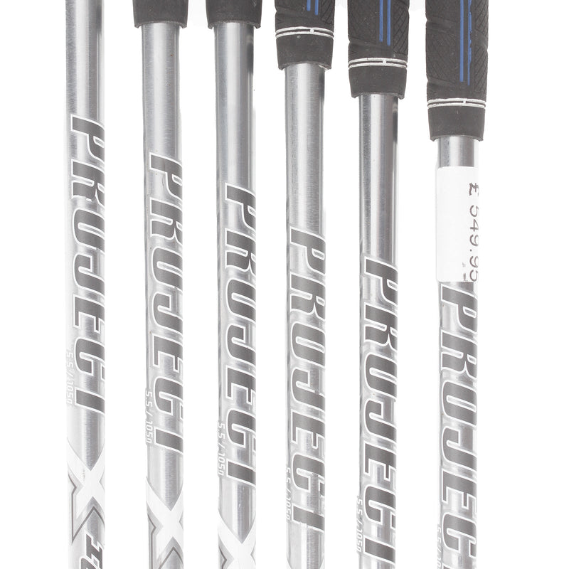 Ping I 525 Steel Mens Right Hand Irons 5-PW Red Dot Regular - Project x io