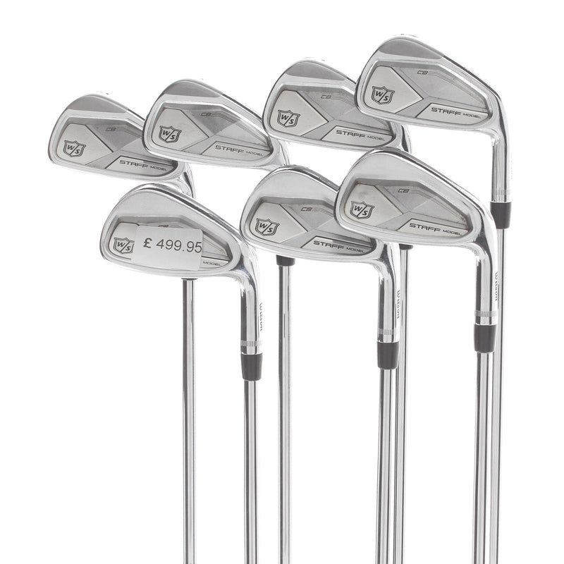 Wilson staff Forged cb Steel Mens Right Hand Irons 4-PW Stiff - DG120