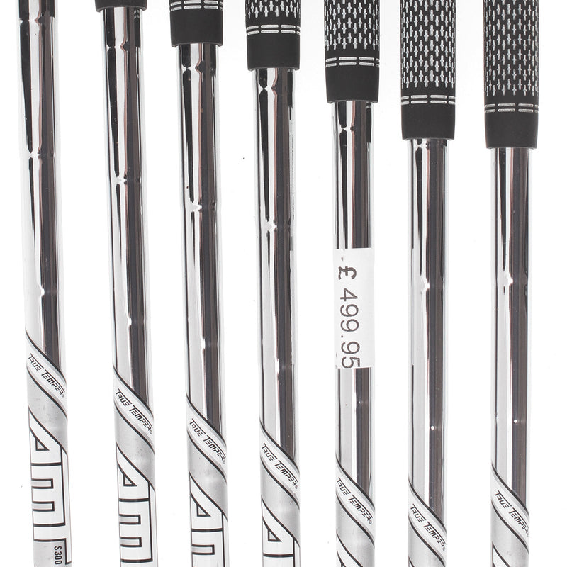 Titleist 718AP2 Steel Mens Right Hand Irons 4-PW Stiff - AMT White