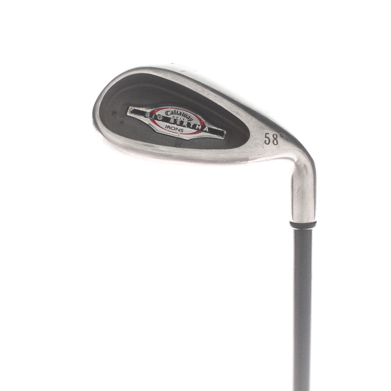 Callaway Big Bertha 2002 Graphite Mens Right Hand Lob Wedge 58* Regular - RCH 75