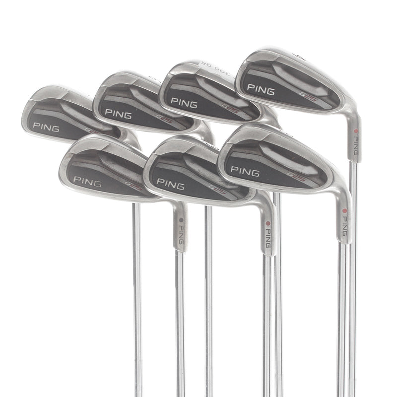 Ping G25 Steel Mens Right Hand Irons 4-PW Stiff - CFS