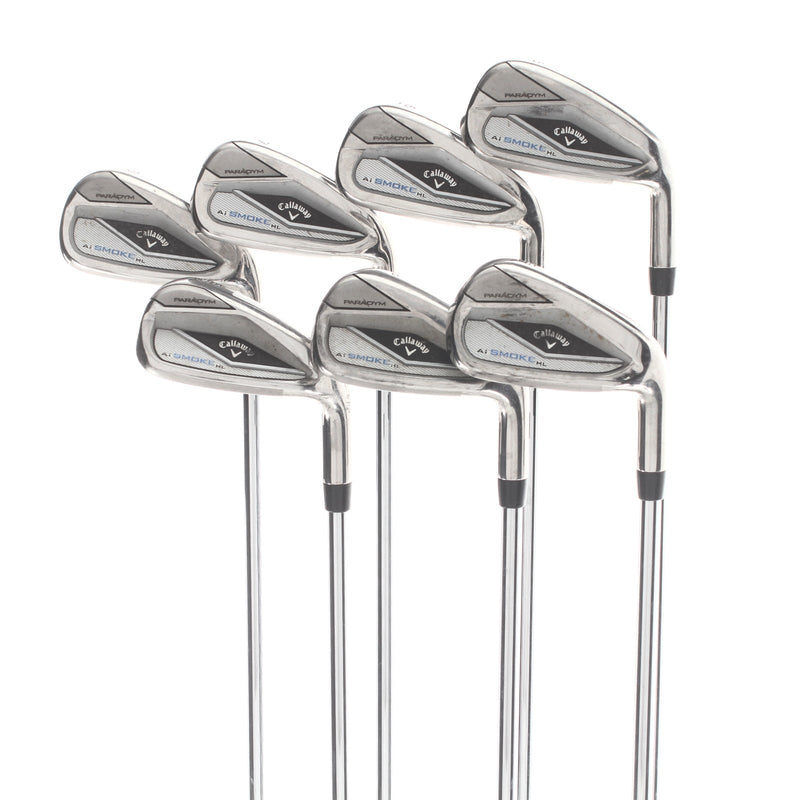 Callaway Ai Smoke HL Steel Mens Right Hand Irons 5-SW Regular -