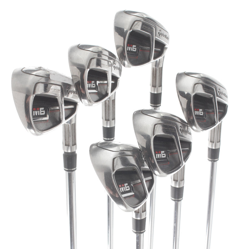 TaylorMade M6 Steel Mens Right Hand Irons 5-PW Regular - Kbs