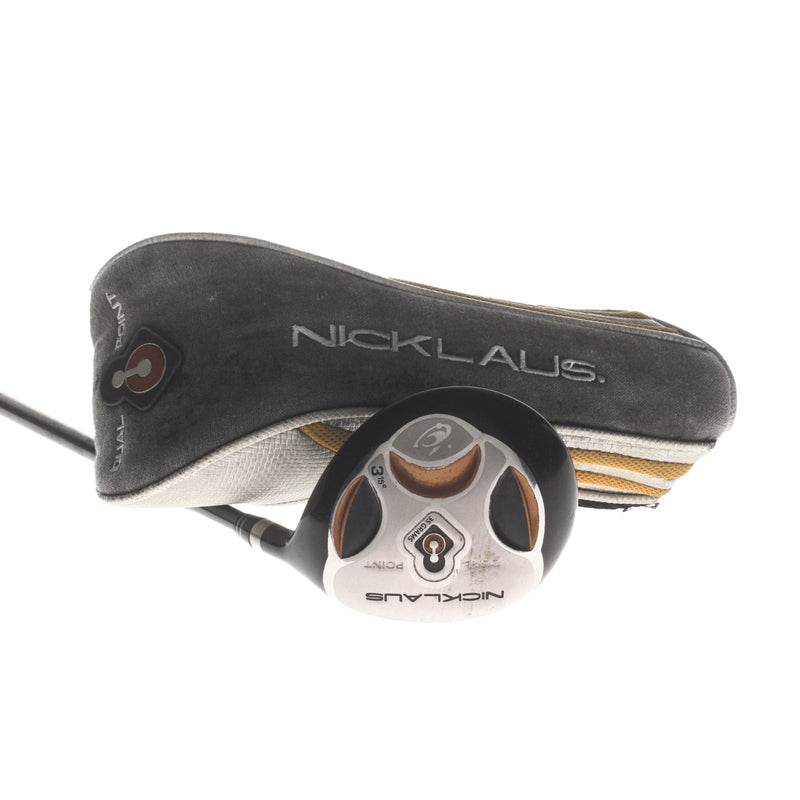 Nicklaus Dual Point Graphite Mens Right Hand Fairway 3 Wood 15* Stiff - Fujikura