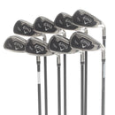 Callaway Fusion Wide Sole Graphite Mens Right Hand Irons 4-SW Regular - Callaway Mid Low Torque