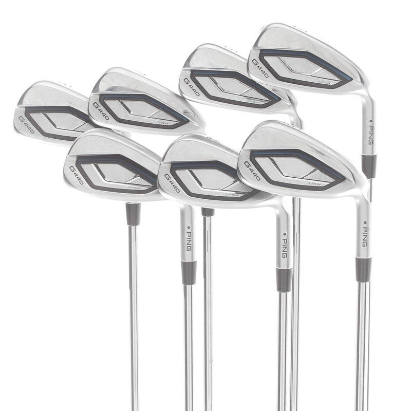 Ping G440 Steel Mens Right Hand Irons 5-GW Regular - Awt