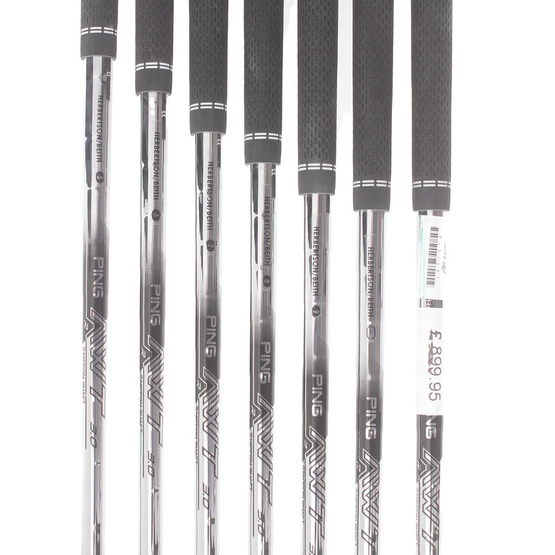 Ping G440 Steel Mens Right Hand Irons 5-GW Regular - Awt