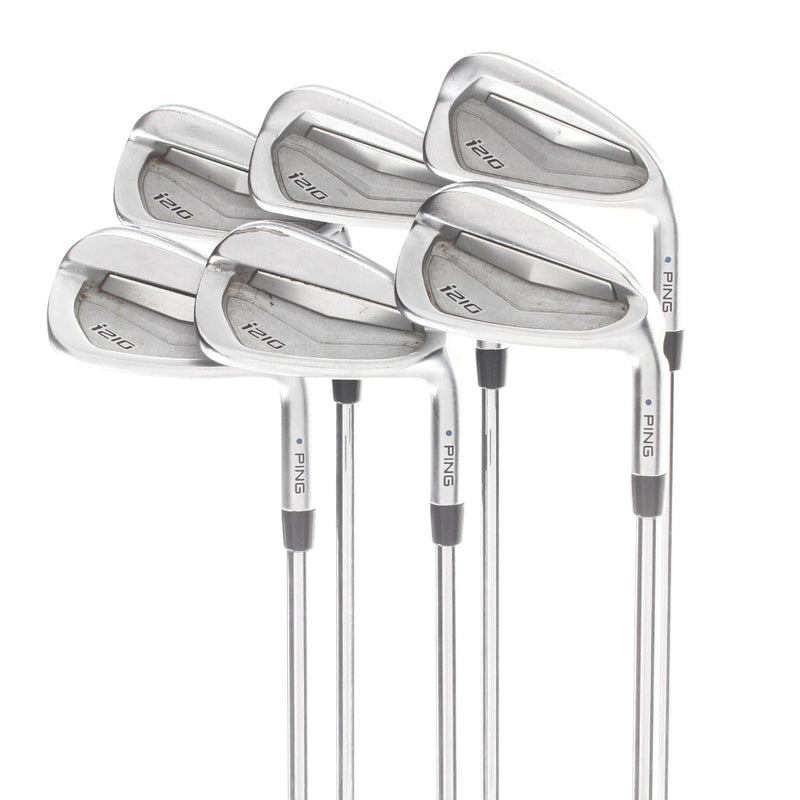 Ping i210 Steel Mens Right Hand Irons 5-PW Blue Dot Regular - Nipon N.S.Pro Zelos