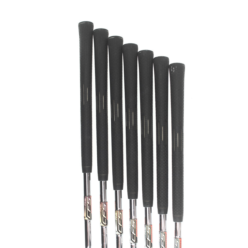 Ping G series Steel Mens Right Hand Irons 4-PW Green Dot 2* Upright Stiff - CFS