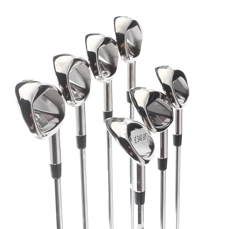 Wilson Dynapower Steel Mens Right Hand Irons 5-SW Regular - KBS ultralite max