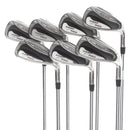 Wilson Deep Red Steel Mens Right Hand Irons 5-SW Regular - Deep Red