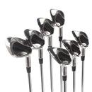 Wilson Deep Red Steel Mens Right Hand Irons 5-SW Regular - Deep Red