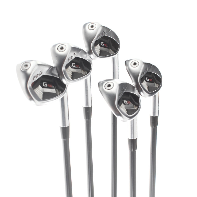 Ping G410 Graphite Mens Right Hand Irons 6-PW 2* Upright Senior - Alta