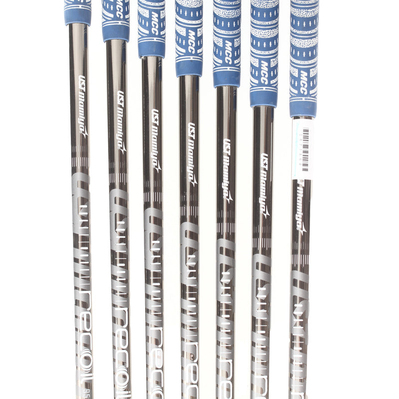 Mizuno MP18 MMC Graphite Mens Right Hand Irons 4-PW +0.5" Regular - REcoil 95