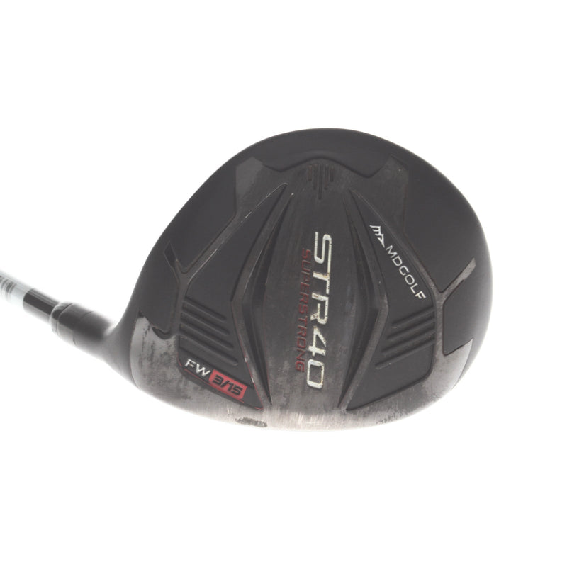 MD golf STR40 Graphite Mens Right Hand Fairway 3 Wood 15* Regular - Apollo Ballistik
