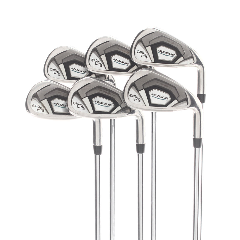 Callaway Rogue Steel Mens Right Hand Irons 5-PW Regular - Speedstep 80