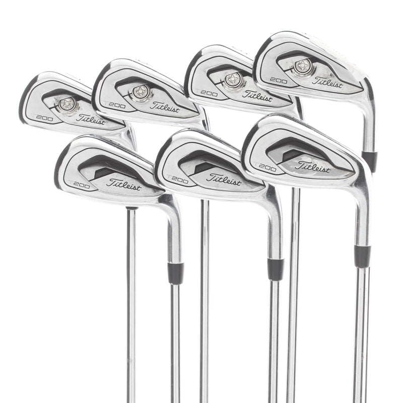 Titleist T200 Steel Mens Right Hand Irons 4-PW Stiff - Project X 6.0
