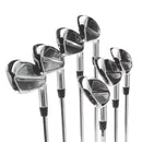 Titleist T200 Steel Mens Right Hand Irons 5-GW Stiff - AMT Black S300