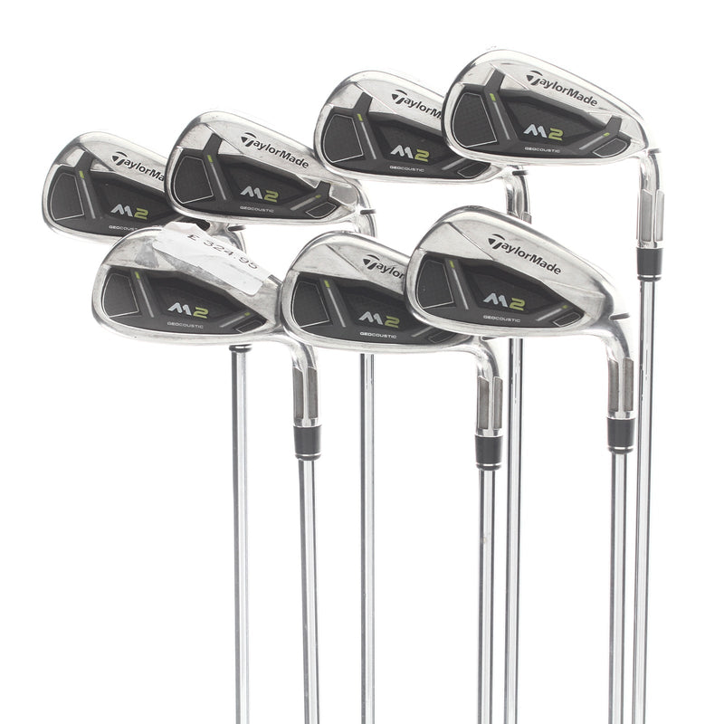 TaylorMade M2 Steel Mens Right Hand Irons 5-GW Regular - Reax 85