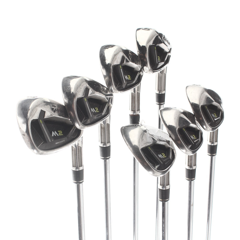 TaylorMade M2 Steel Mens Right Hand Irons 5-GW Regular - Reax 85