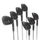 Cleveland CG7 Black Pearl Steel Mens Right Hand Irons 4-PW Regular - Cleveland Flight Speed