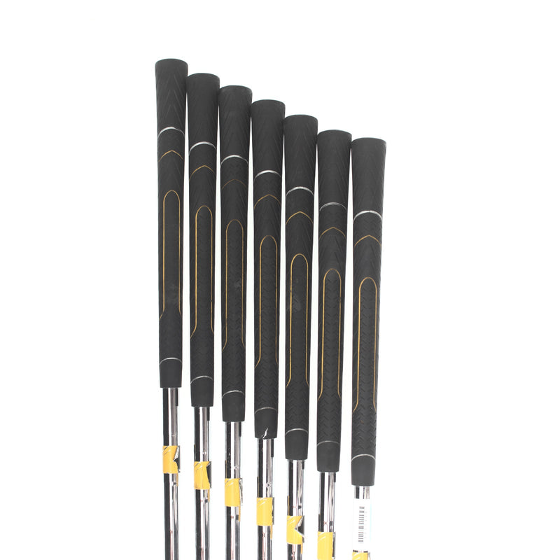 Cleveland CG7 Black Pearl Steel Mens Right Hand Irons 4-PW Regular - Cleveland Flight Speed