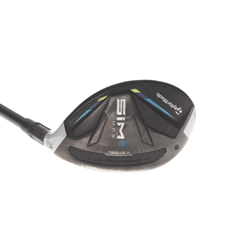 TaylorMade Sim2 Max Graphite Mens Right Hand 3 Hybrid 19* Stiff - Ventus Blue 7s