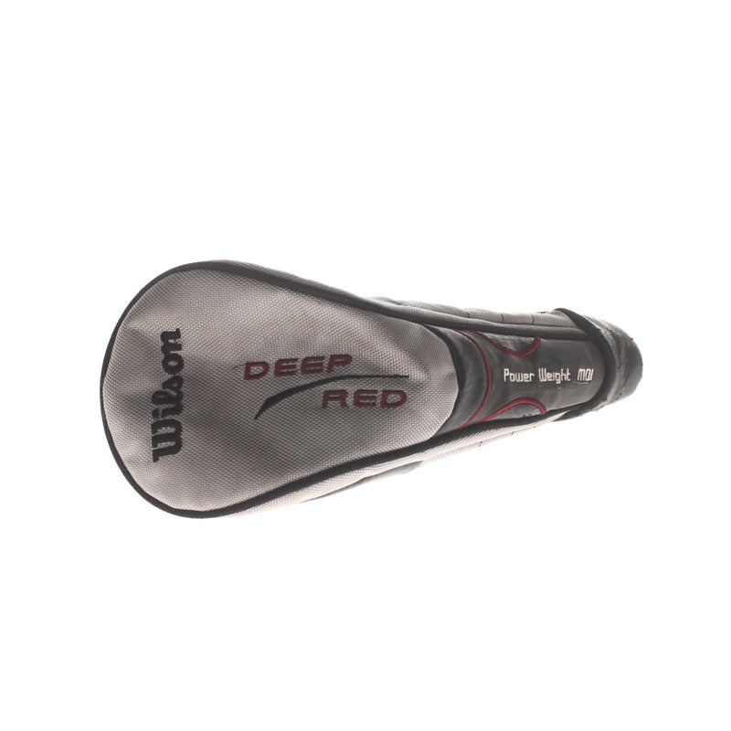 Wilson deep red ti forged Graphite Mens Left Hand Driver 10.5* Regular - Fatshaft