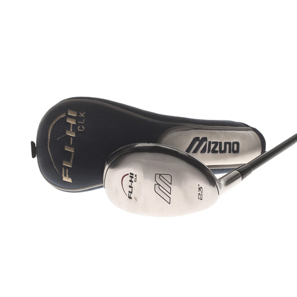 Mizuno Clk fli hi Graphite Mens Left Hand 4 Hybrid 23* Regular - Exsar