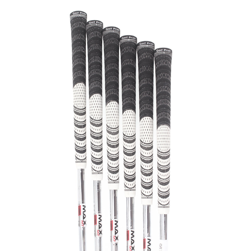 TaylorMade Stealth Steel Mens Right Hand Irons 5-PW Regular - KBS MAX