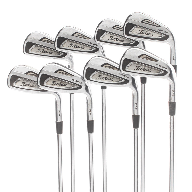Titleist AP2 714 Steel Mens Right Hand Irons 3-PW Stiff - TT DG Tour Issue