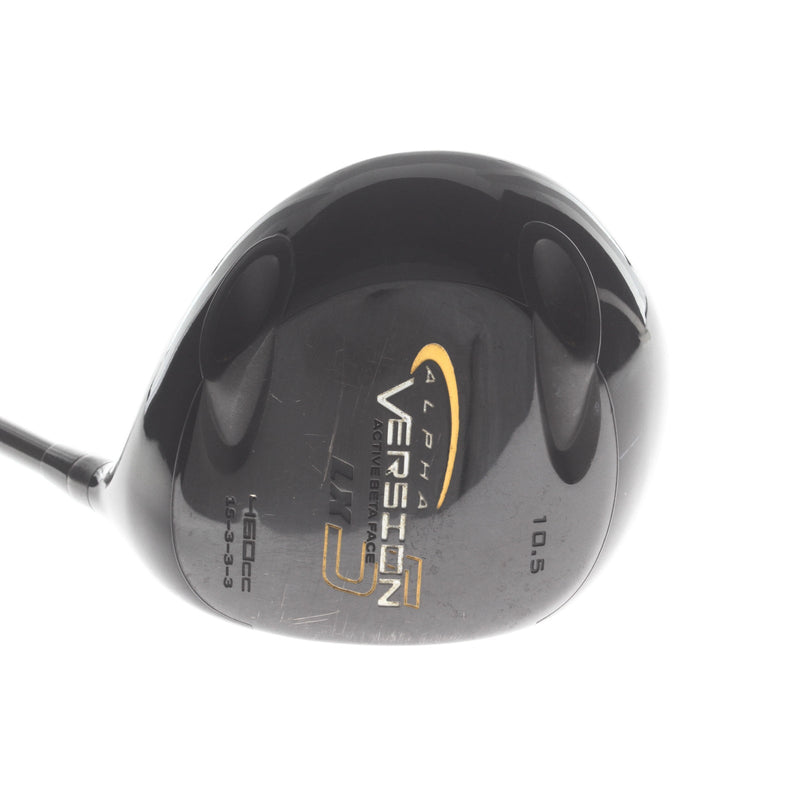 Alpha Version 5 Graphite Mens Right Hand Driver 10.5* Extra Stiff - Gaffallot prolite 3.5