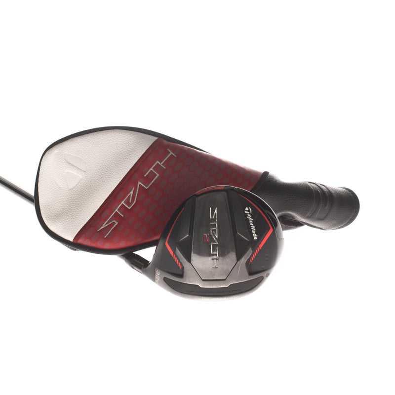 TaylorMade Stealth 2 Graphite Mens Right Hand Fairway 3 Wood Regular - ventus Tr Blue