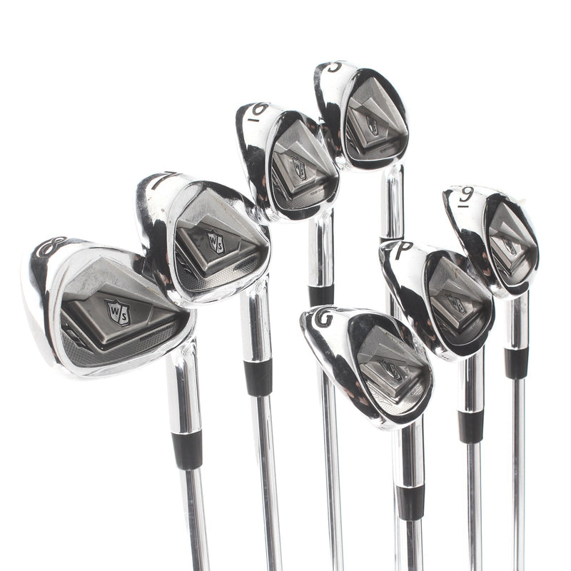 Wilson D7 Forged Steel Mens Right Hand Irons 5-GW Regular - KBS