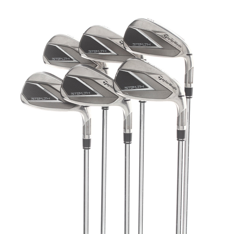 TaylorMade Stealth Steel Mens Right Hand Irons 5-PW Regular - KBS Max