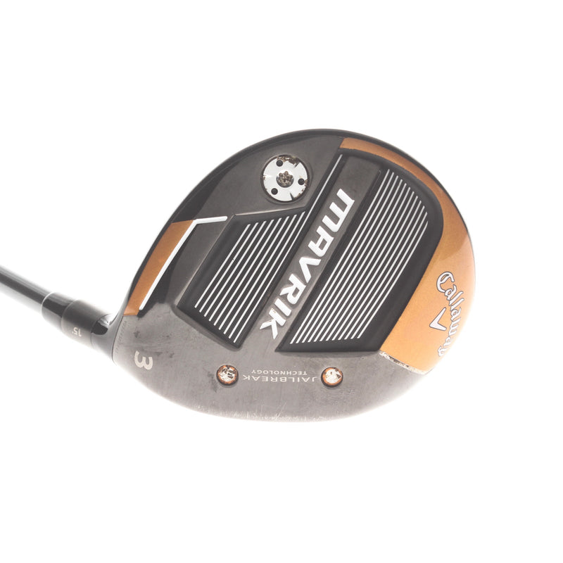 Callaway Mavrik Graphite Mens Right Hand Fairway 3 Wood 15* Regular - HZRDUS 65G