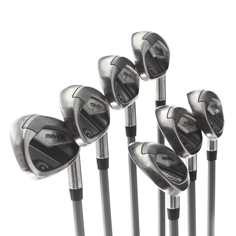 Callaway Mavrik Graphite Mens Right Hand Irons 5-SW Regular - Catalyst 65