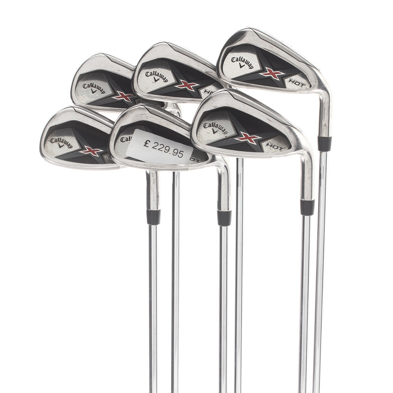 Callaway X hot 2019 Steel Mens Right Hand Irons 5-PW Regular - Steel