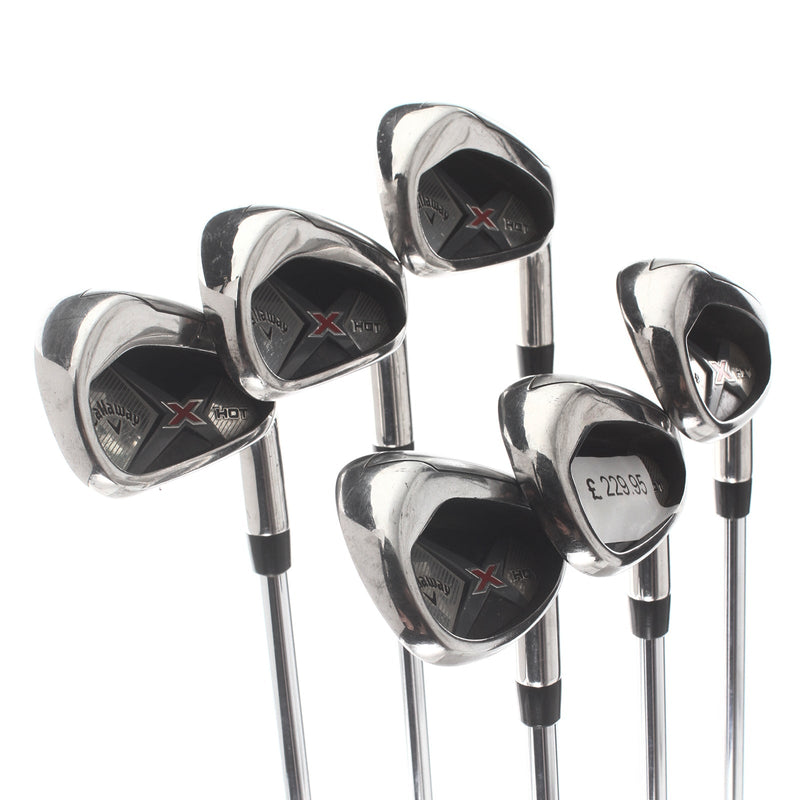 Callaway X hot 2019 Steel Mens Right Hand Irons 5-PW Regular - Steel