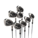 Wilson D350 Steel Mens Right Hand Irons 4-GW Regular - Wlison Staff Super Light