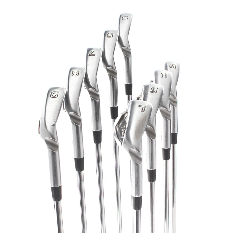 Ping G425 Steel Mens Right Hand Irons 5-LW Black Dot Regular - AWT 2.0