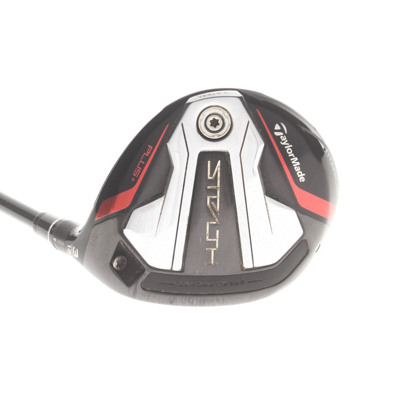 TaylorMade Stealth Plus Graphite Mens Right Hand Fairway 3 Wood 15* Stiff - Hzrdus Red 6.0 75g