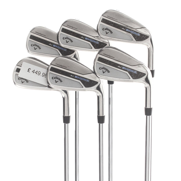 Callaway Paradym AI smoke Steel Mens Right Hand Irons 5-PW Regular - Elevate 95