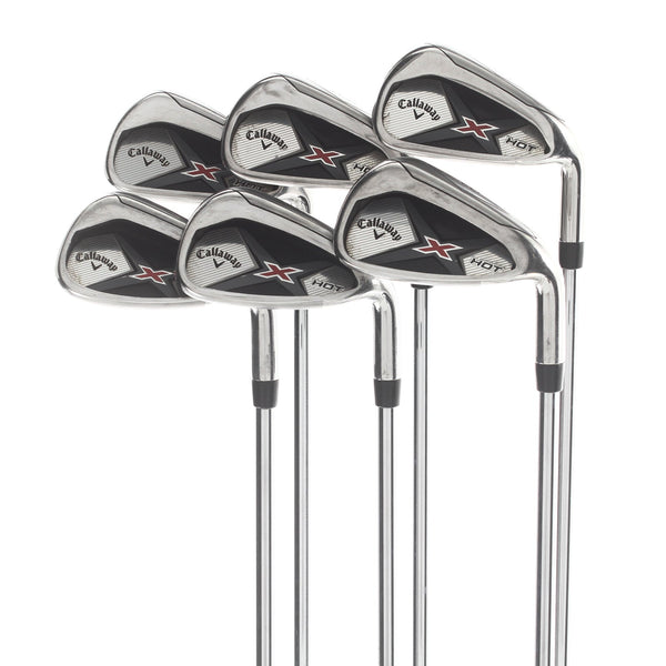 Callaway X Hot Steel Mens Right Hand Irons 5-PW Regular - TT XP 85