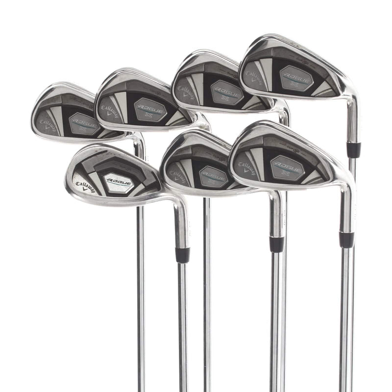 Callaway Rogue x Steel Mens Right Hand Irons 5-SW Regular - XP95