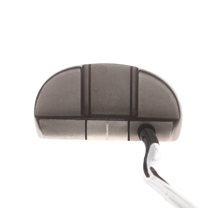 Odyssey White Steel Mens Right Hand Putter 34" Mid-Mallet - Superstroke