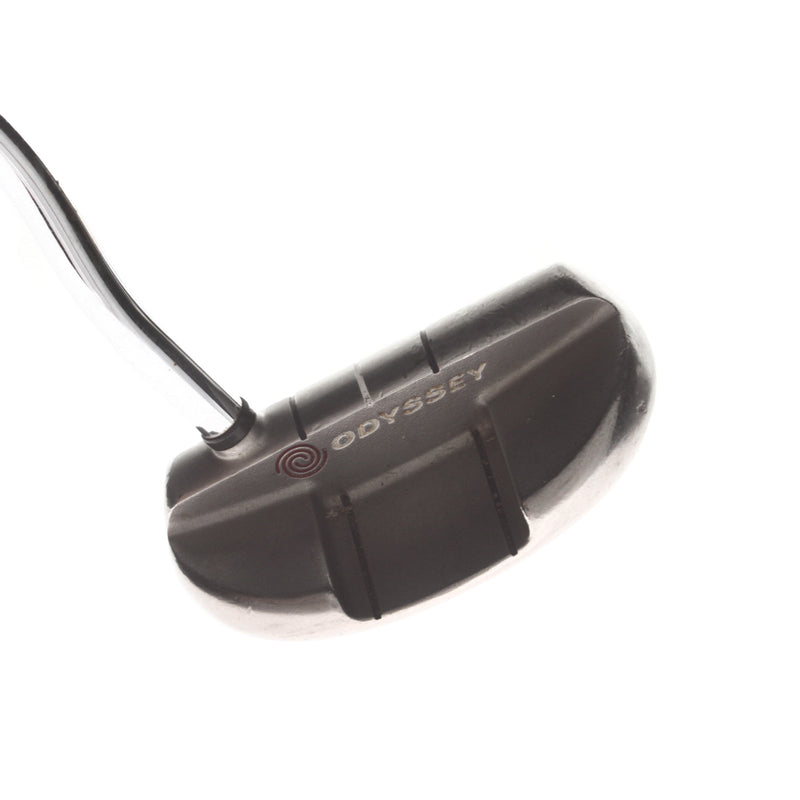 Odyssey White Steel Mens Right Hand Putter 34" Mid-Mallet - Superstroke