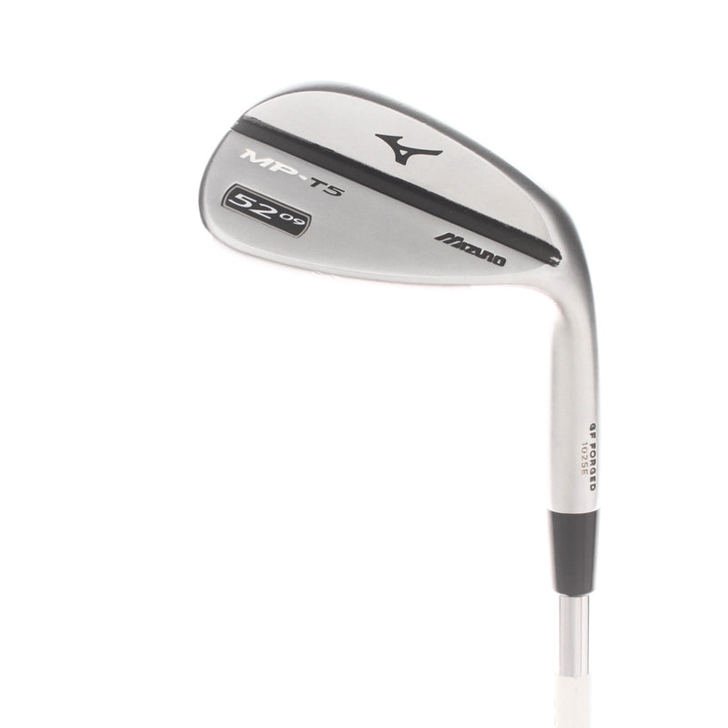 Mizuno MP-T5 Steel Mens Right Hand Gap Wedge 52* 9 Bounce Wedge - Dynamic Gold