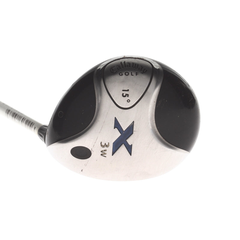 Callaway Graphite Mens Right Hand Fairway 3 Wood 15* Stiff - Fujikura 65g