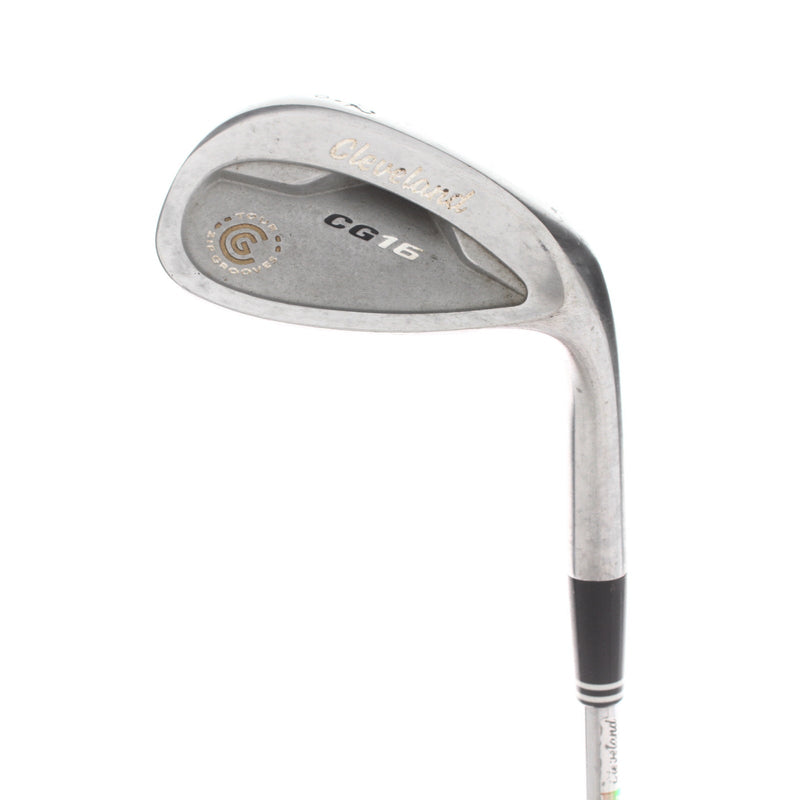 Cleveland CG16 Steel Mens Right Hand Gap Wedge 52* 10 Bounce Stiff - Dynamic Gold